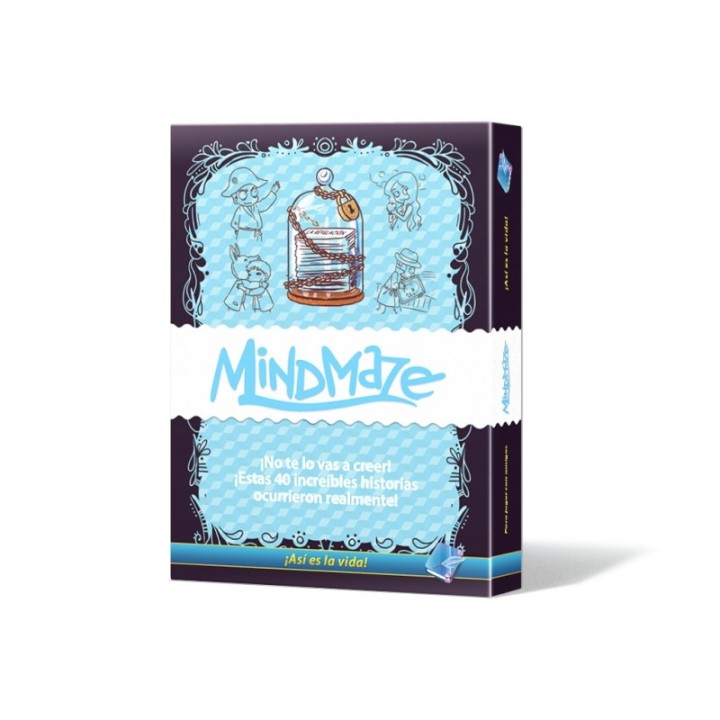 asmodee juego de mesa mind maze  ?asi es la vida pegi 14