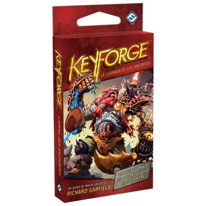 asmodee juego de mesa keyforge la llamada de los arcontes mazo pegi 14