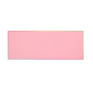 alfombrilla mars gaming mmp224p superficie nano textil diseno rainbow 880x330mm color rosa