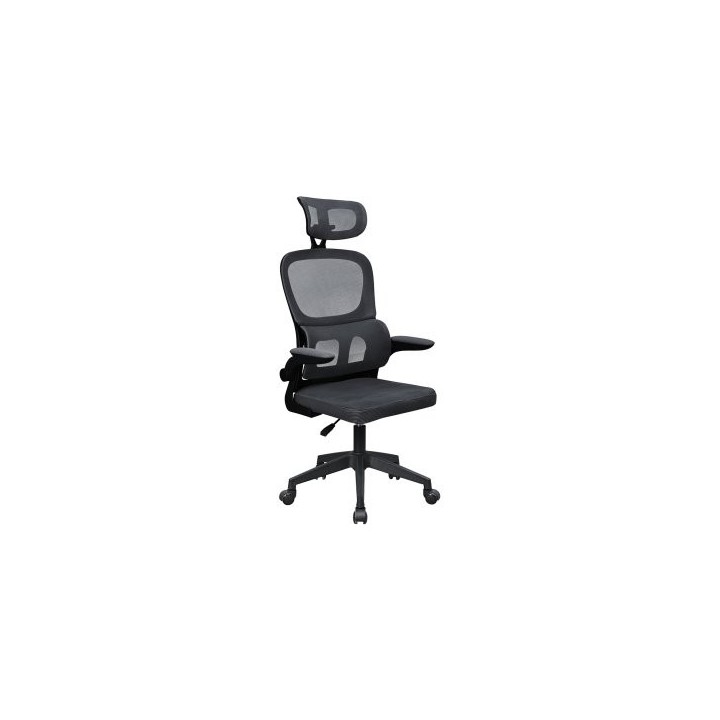 silla ergonomica mars gaming mgcergoprobk malla transpirable soporte lumbar gris