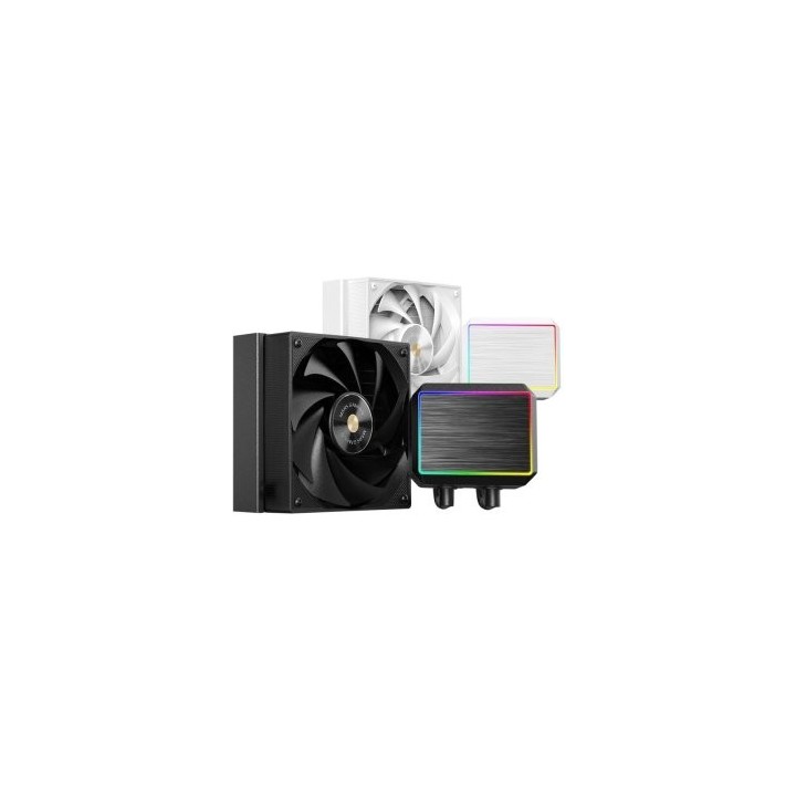 sistema de refrigeracion liquida mars gaming mlproii120 1x120mm 300w tdp pantalla lcd negro