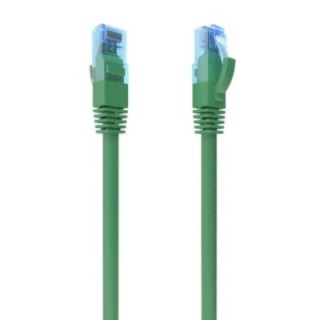 aisens cable rj45 cat.6 utp awg26 cca verde 0.5m