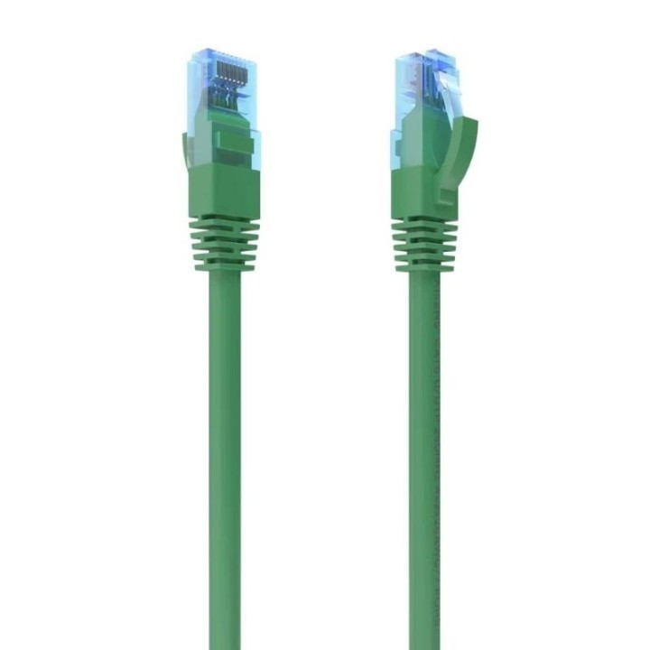 aisens cable rj45 cat.6 utp awg26 cca verde 0.5m