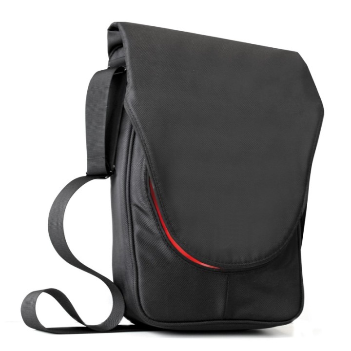 phoenix technologies bandolera o mochila poliester hasta 14 pulgadas negra