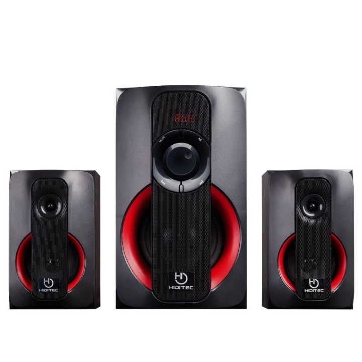 hiditec altavoces 2.1 multimedia h400 40w blt radi