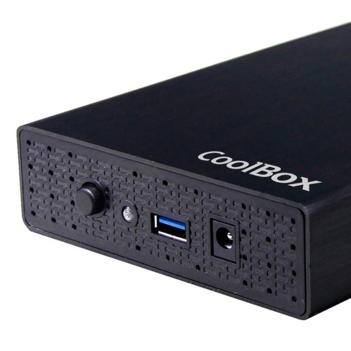 coolbox caja hdd 3.5" sca 3533 usb3.0 negra alum