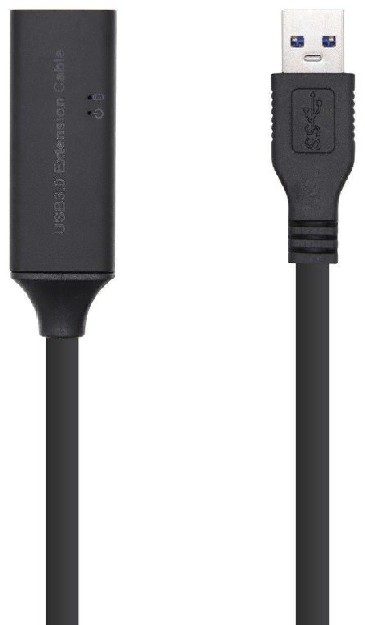 cable aisens usb 3.0 prolongador amplificador alim. a/m a/h 10m