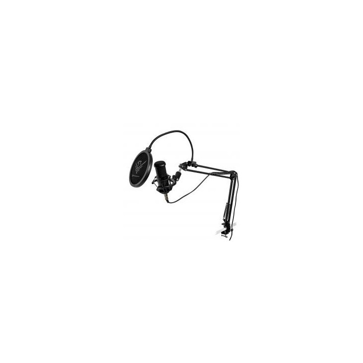 phoenix technologies kit microfono phoenix streamcast pro gaming conector jack   brazo articulado