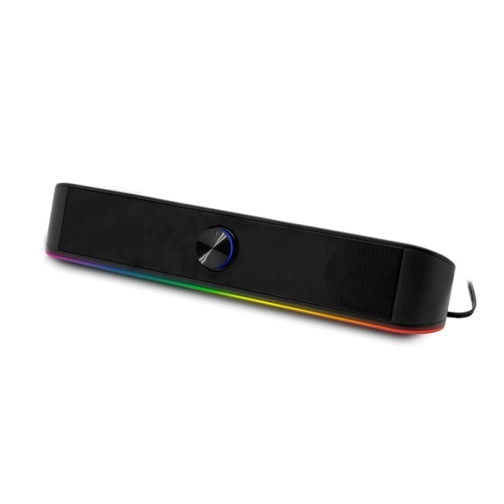 phoenix technologies phoenix ohmios barra sonido rgb 6w rms bt   bluetooth   usb   aux   botones tac