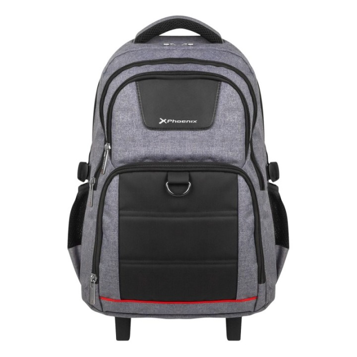 phoenix technologies mochila con ruedas trolley phoenix discovery g para port?til 17 pulgadas gris