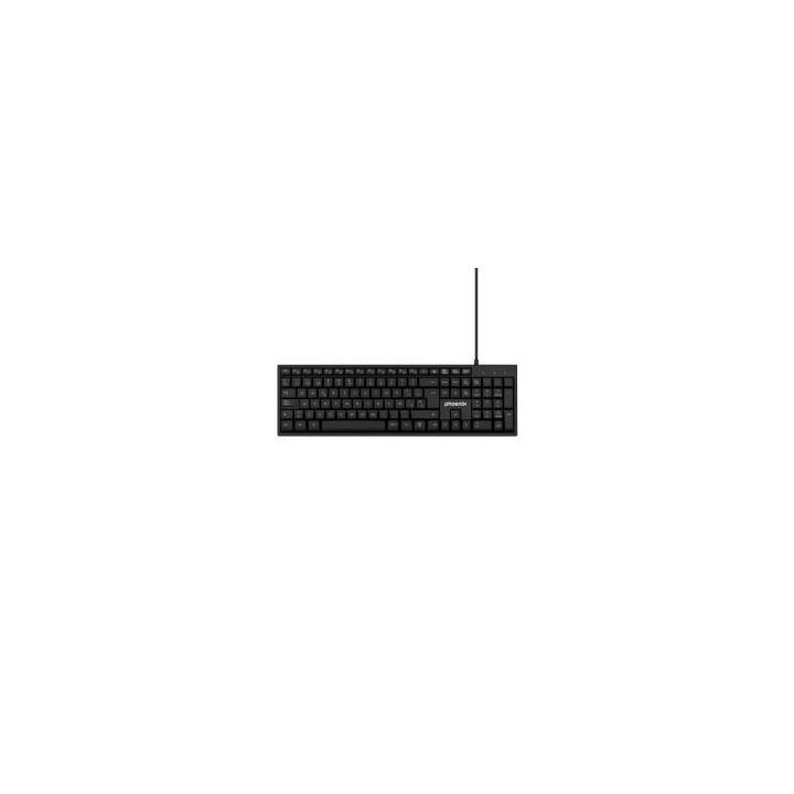 phoenix technologies phoenix k100 teclado multimedia usb negro qwerty oficina