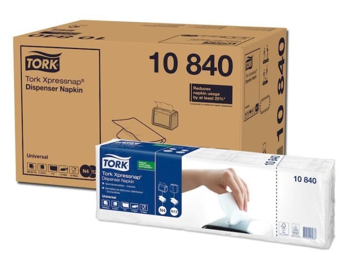 c. 9000 servilletas tork xpressnap snack 33cm