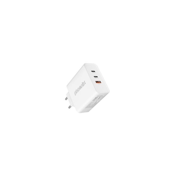 phoenix technologies cargador tipo c 65w gan phoenix universal para portatil tablet o smartphone car