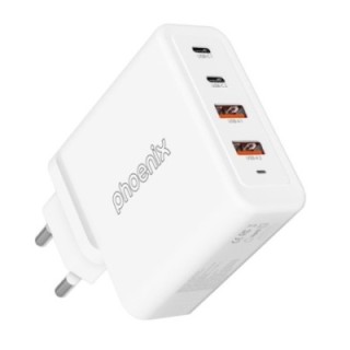 phoenix technologies cargador tipo c 100w gan phoenix universal para portatil tablet o smartphone ca