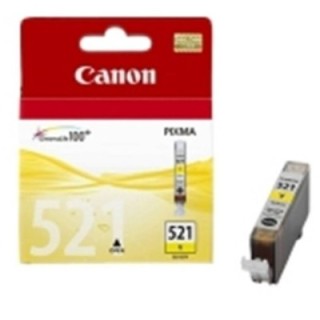 canon cartucho tinta canon cli 521 amarillo 9ml pixma 3600    4600    4700 mp 540    550    560    6