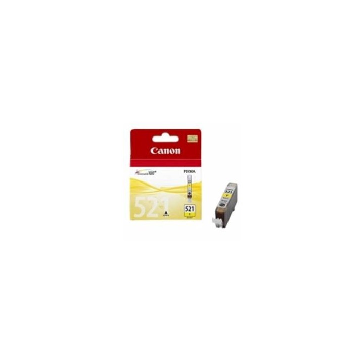 canon cartucho tinta canon cli 521 amarillo 9ml pixma 3600    4600    4700 mp 540    550    560    6