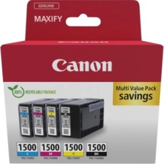 canon multipack canon pgi   1500 b   c   m   y