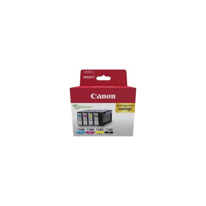 canon multipack canon pgi   1500 b   c   m   y