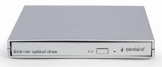 unidad de dvd usb externa gembird plata