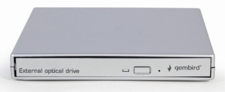 unidad de dvd usb externa gembird plata