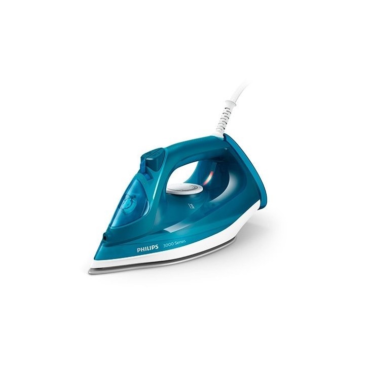 philips plancha de vapor philips easyspeed dst3040   70 azul 2400w   vapor continuo   suela ceramica