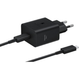 samsung cargador samsung usb   c 45w negro con cable ep   t4511xbegeu