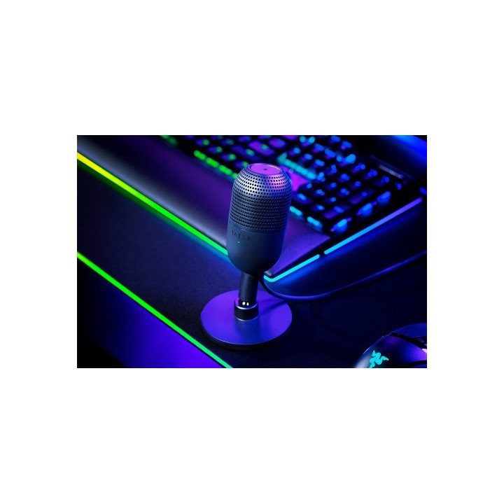 razer razer seiren v3 mini negro microfono de superficie para mesa