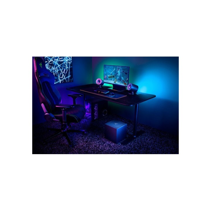 razer razer nommo v2 rango completo negro inalambrico y alambrico