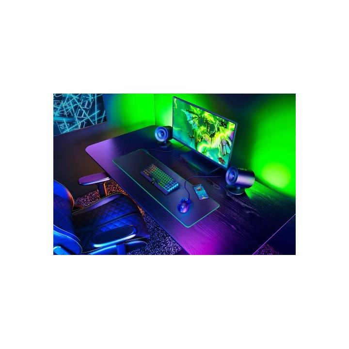 razer razer nommo v2 rango completo negro inalambrico y alambrico