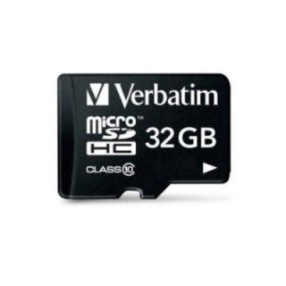 verbatim tarjeta memoria micro sd verbatim 32gb c10 + adaptador