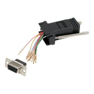 startechcom adaptador db9 a rj45 startech hembra   hembra