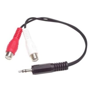 startechcom cable mini jack 3.5mm startech 0.15m    macho   hembra