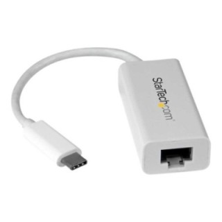 startechcom adaptador usb tipo c a rj45 startech macho   hembra blanco