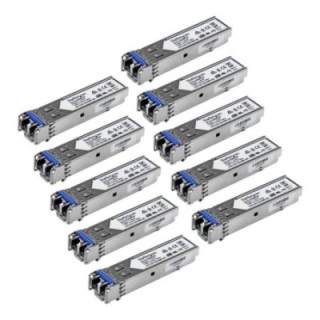 startechcom modulo transceptor sfp startech glclhsmd10st 10 unidades
