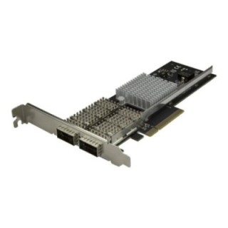 startechcom tarjeta de red startech pex40gqsfdpi 2x qsfp+