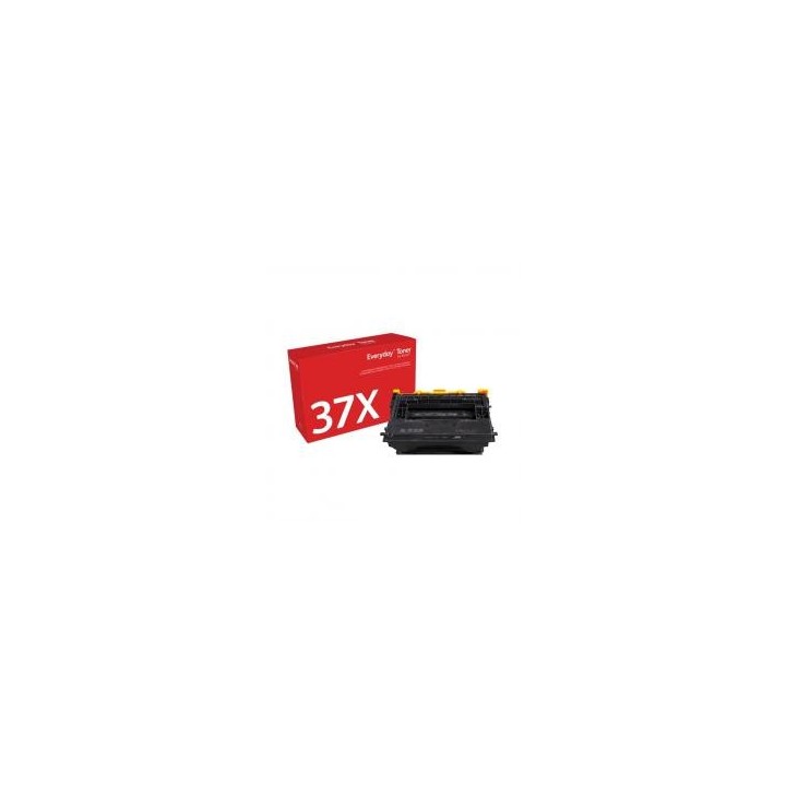 xerox toner xerox everyday compatible con hp ljm608  cf237x  37x negro
