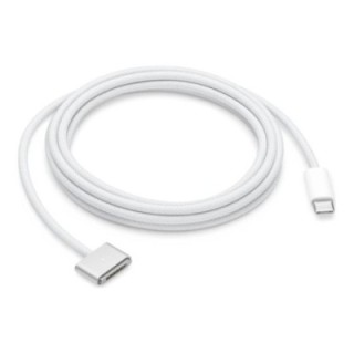 apple cable usb tipo c a magsafe 3 apple 2m    macho   macho    plata