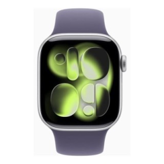 apple smartwatch apple watch series 11?gps + cellular 42mm silver alluminium case purple mist sport