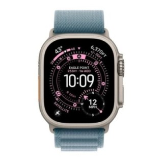 apple smartwatch apple watch ultra 3?gps + cellular?49mm?natural titanium case blue alpine loop    s