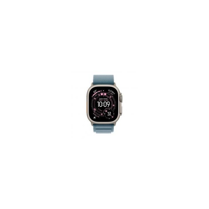 apple smartwatch apple watch ultra 3?gps + cellular?49mm?natural titanium case blue alpine loop    s