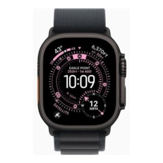 apple smartwatch apple watch ultra 3?gps + cellular?49mm?black titanium case  black alpine loop    m