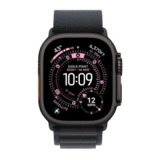 apple smartwatch apple watch ultra 3?gps + cellular?49mm?black titanium case  black alpine loop    l