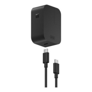 microsoft cargador portatil microsoft surface 45w usb tipo c negro