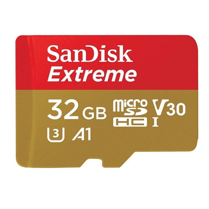 sandisk tarjeta memoria sandisk micro secure digital 32gb sd extreme u3 uhs   i clase 10 a1