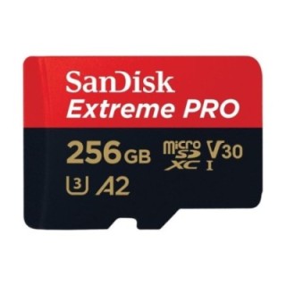 sandisk tarjeta memoria micro secure digital 256gb sandisk extreme pro clase 10 uhs   i u3 + adaptad