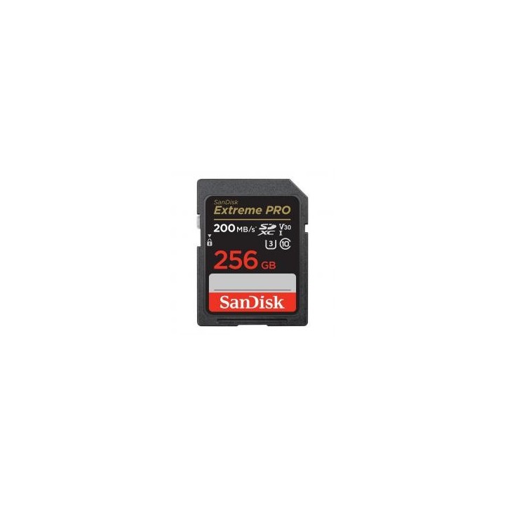sandisk tarjeta memoria secure digital sdxc 256gb sandisk extreme pro clase 10 uhs   i u3