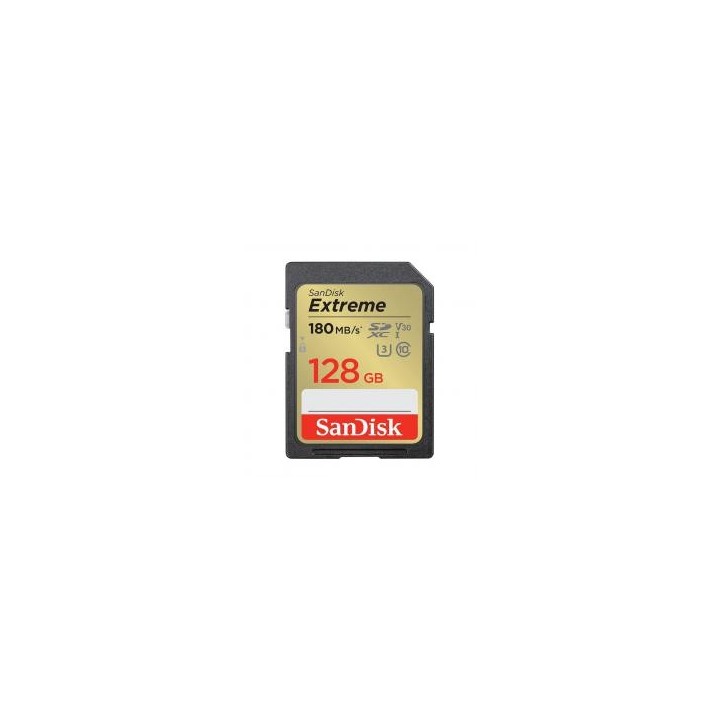 sandisk tarjeta memoria secure digital sdxc 128gb sandisk extreme clase 10 uhs   i u3