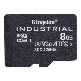 kingston tarjeta memoria sdhc 8gb kingston industrial uhs   i cl10