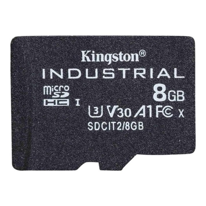 kingston tarjeta memoria sdhc 8gb kingston industrial uhs   i cl10