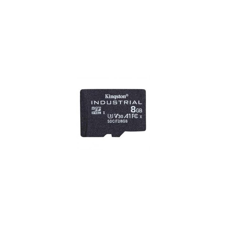 kingston tarjeta memoria sdhc 8gb kingston industrial uhs   i cl10